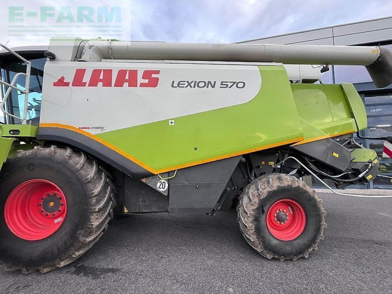 CLAAS lexion 570 - Combină de recoltat cereale: Foto 5 CLAAS lexion 570 - Combină de recoltat cereale: Foto 5