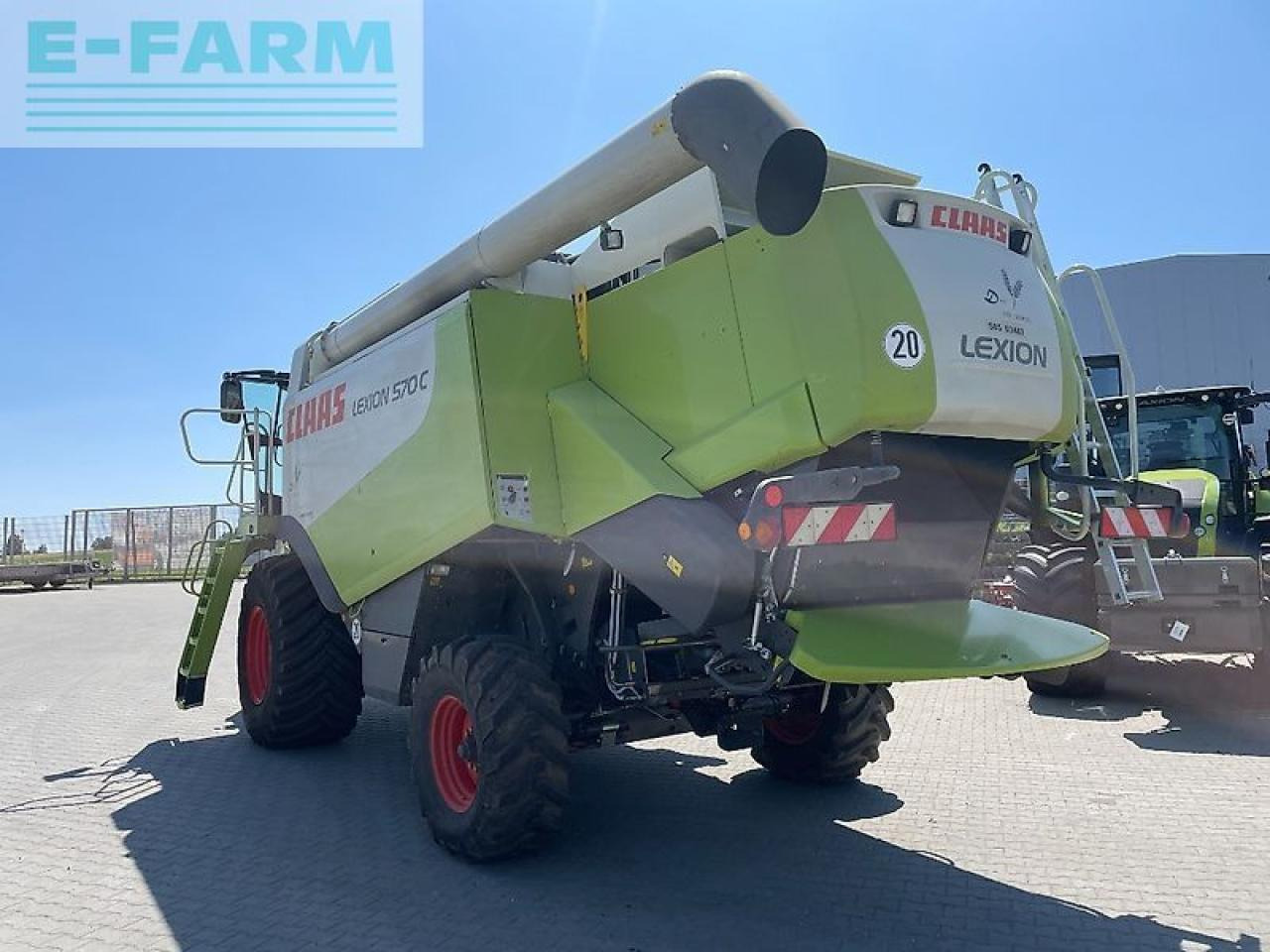 CLAAS lexion 570 c - Combină de recoltat cereale: Foto 2 CLAAS lexion 570 c - Combină de recoltat cereale: Foto 2