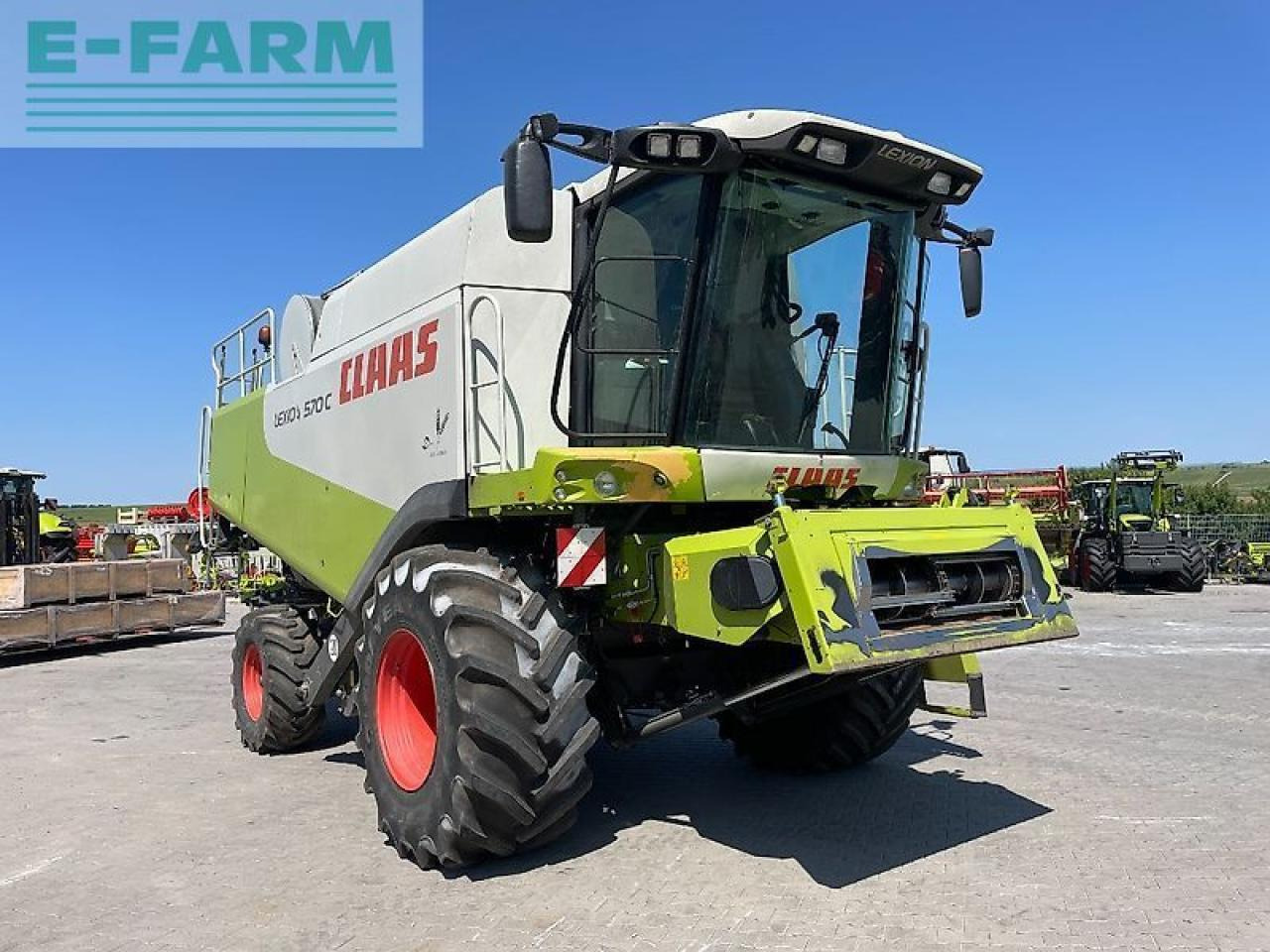 Combină de recoltat cereale CLAAS lexion 570 c: Foto 7