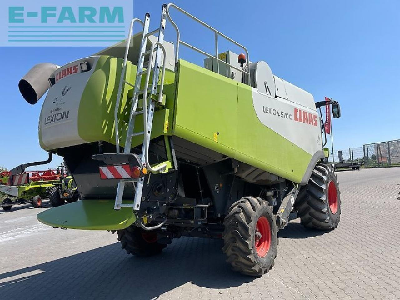 CLAAS lexion 570 c - Combină de recoltat cereale: Foto 5 CLAAS lexion 570 c - Combină de recoltat cereale: Foto 5