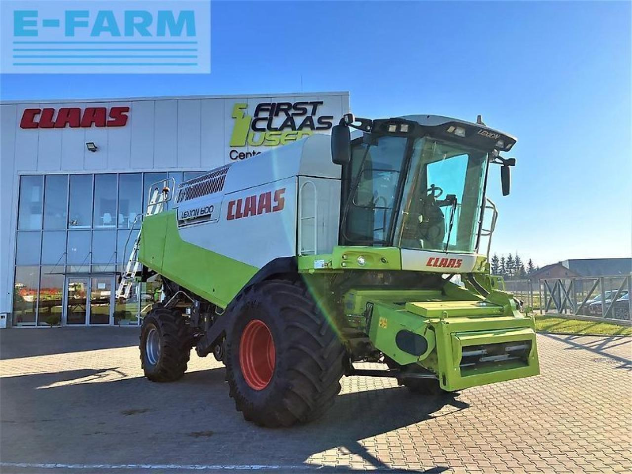 CLAAS lexion 600 - Combină de recoltat cereale: Foto 1 CLAAS lexion 600 - Combină de recoltat cereale: Foto 1