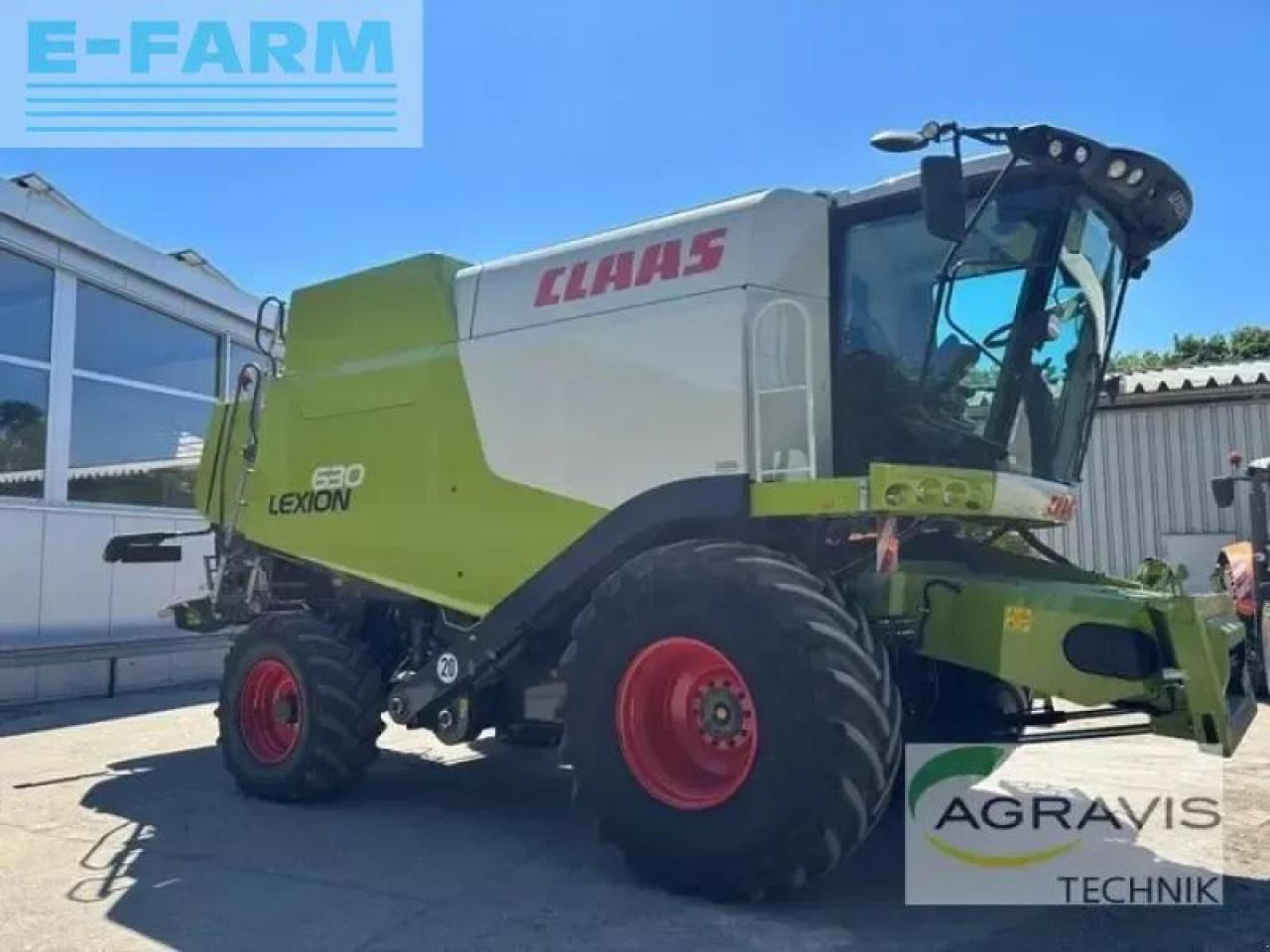 CLAAS lexion 630 - Combină de recoltat cereale: Foto 2 CLAAS lexion 630 - Combină de recoltat cereale: Foto 2