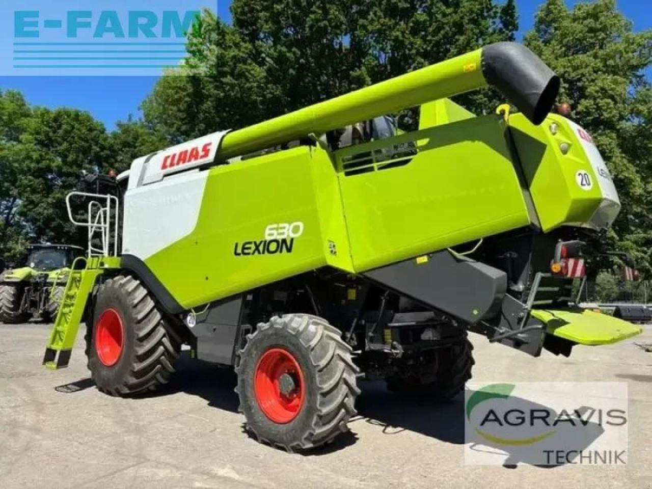 CLAAS lexion 630 - Combină de recoltat cereale: Foto 4 CLAAS lexion 630 - Combină de recoltat cereale: Foto 4