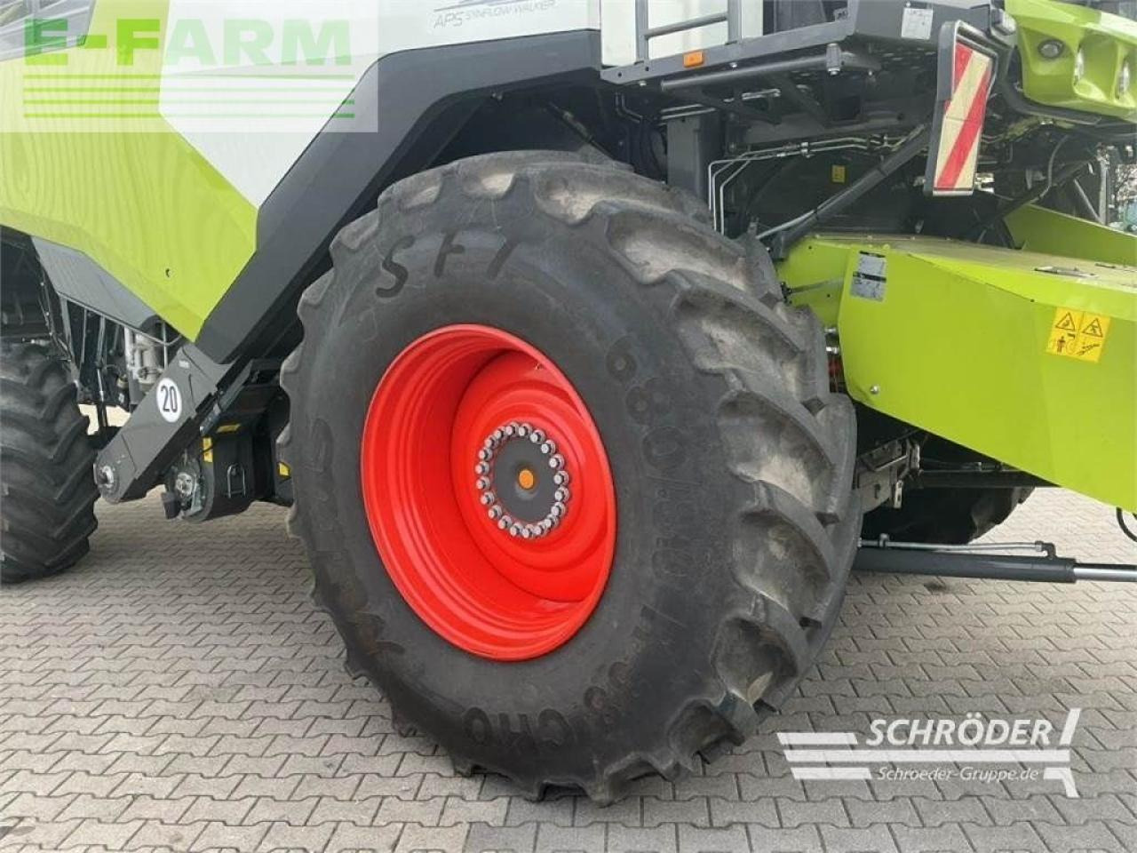 CLAAS lexion 6800 + vario 1080 (inkl. raps) - Combină de recoltat cereale: Foto 5 CLAAS lexion 6800 + vario 1080 (inkl. raps) - Combină de recoltat cereale: Foto 5