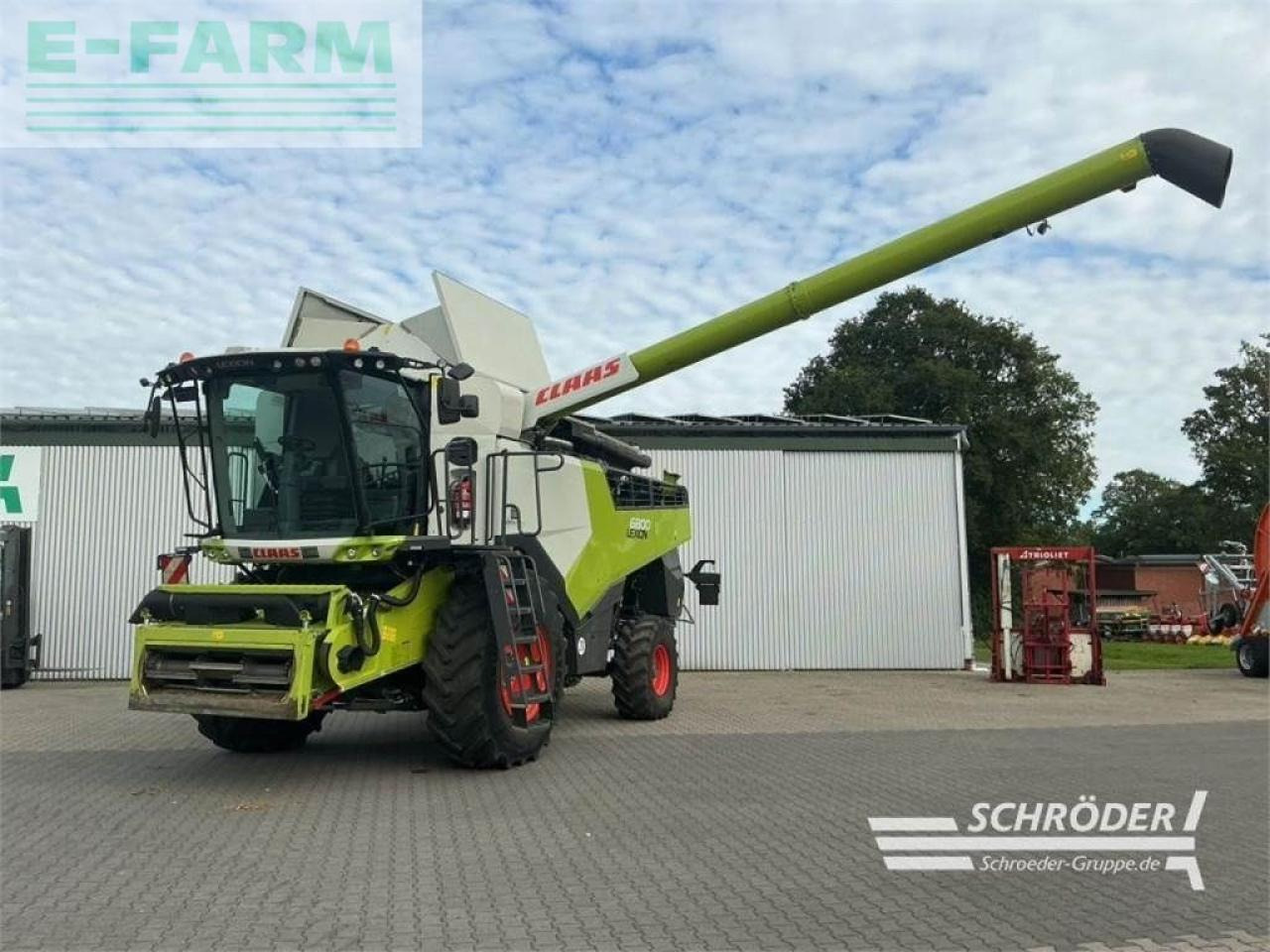 CLAAS lexion 6800 + vario 1080 (inkl. raps) - Combină de recoltat cereale: Foto 1 CLAAS lexion 6800 + vario 1080 (inkl. raps) - Combină de recoltat cereale: Foto 1