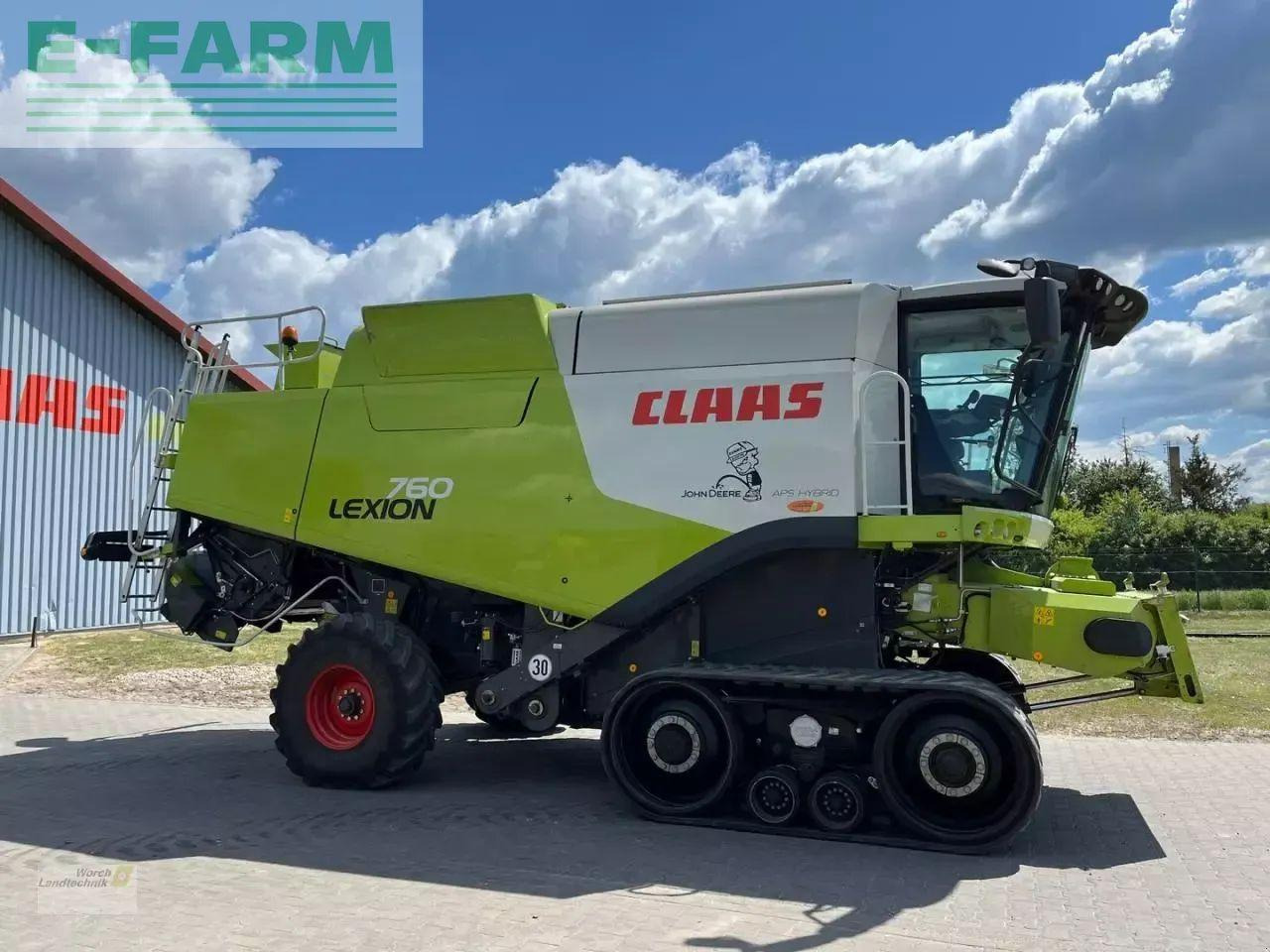 CLAAS lexion 760 terra trac - Combină de recoltat cereale: Foto 4 CLAAS lexion 760 terra trac - Combină de recoltat cereale: Foto 4