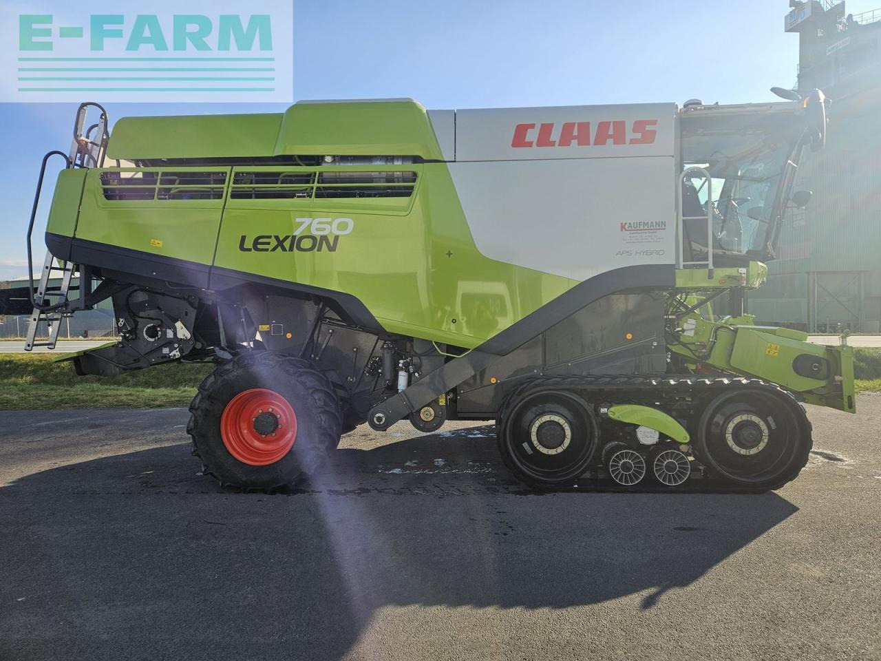 CLAAS lexion 760 terra trac (stage iv) - Combină de recoltat cereale: Foto 4 CLAAS lexion 760 terra trac (stage iv) - Combină de recoltat cereale: Foto 4