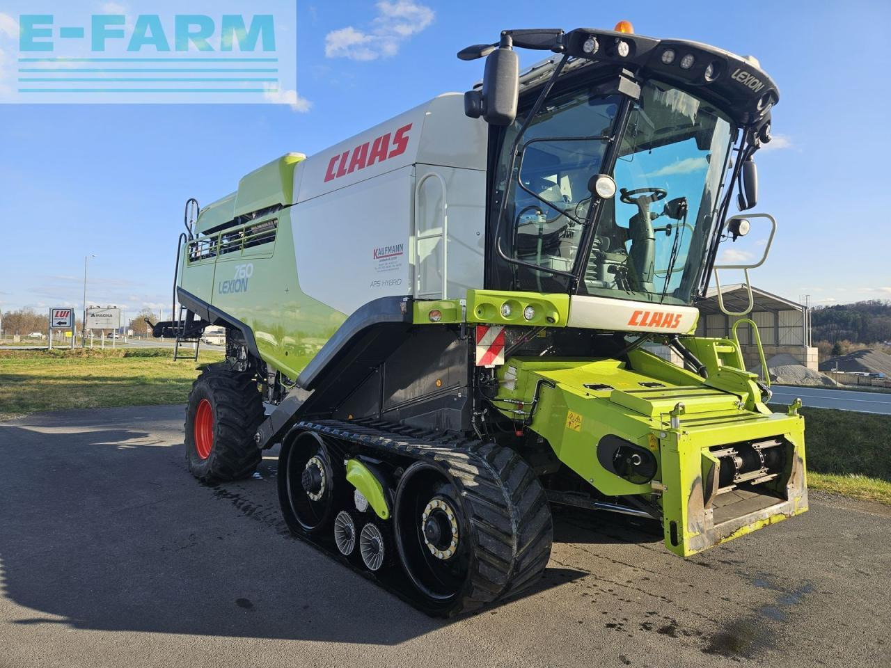 CLAAS lexion 760 terra trac (stage iv) - Combină de recoltat cereale: Foto 3 CLAAS lexion 760 terra trac (stage iv) - Combină de recoltat cereale: Foto 3