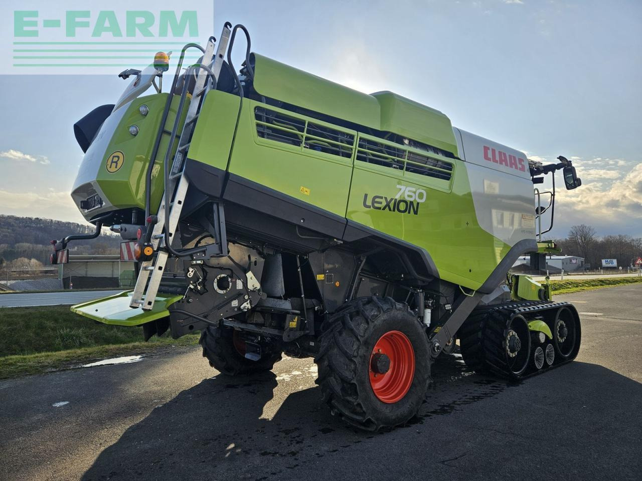 CLAAS lexion 760 terra trac (stage iv) - Combină de recoltat cereale: Foto 5 CLAAS lexion 760 terra trac (stage iv) - Combină de recoltat cereale: Foto 5