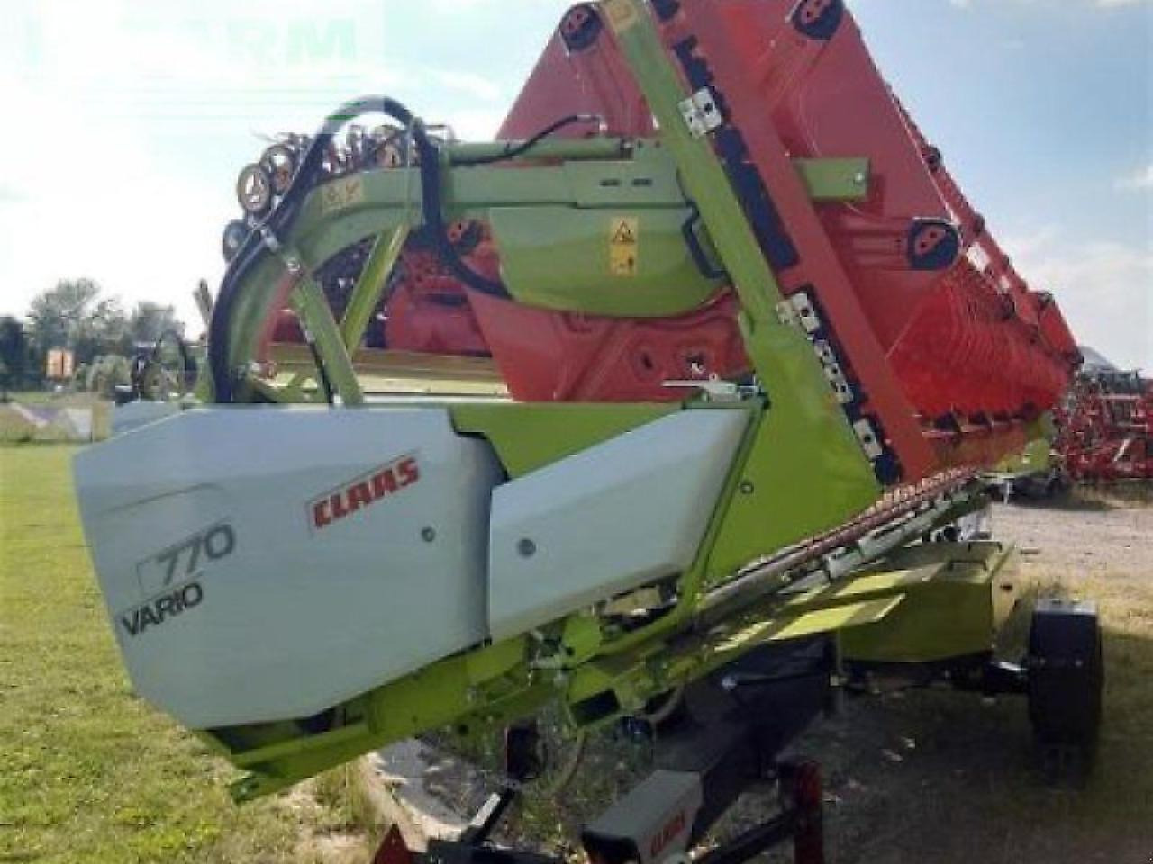 Combină de recoltat cereale CLAAS mähdr. trion 730 + v770: Foto 19