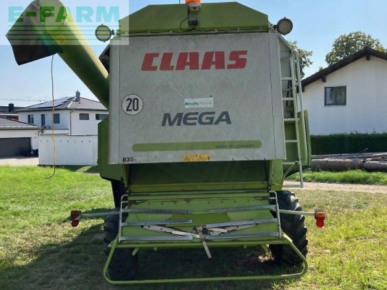 CLAAS mega 350 - Combină de recoltat cereale: Foto 3 CLAAS mega 350 - Combină de recoltat cereale: Foto 3