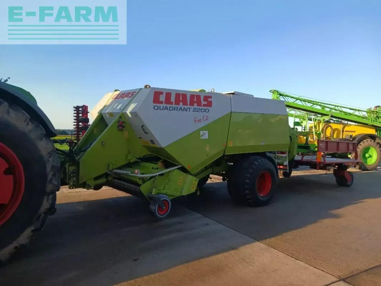 CLAAS quadrant 2200 - Presă baloţi dreptunghiulari: Foto 1 CLAAS quadrant 2200 - Presă baloţi dreptunghiulari: Foto 1