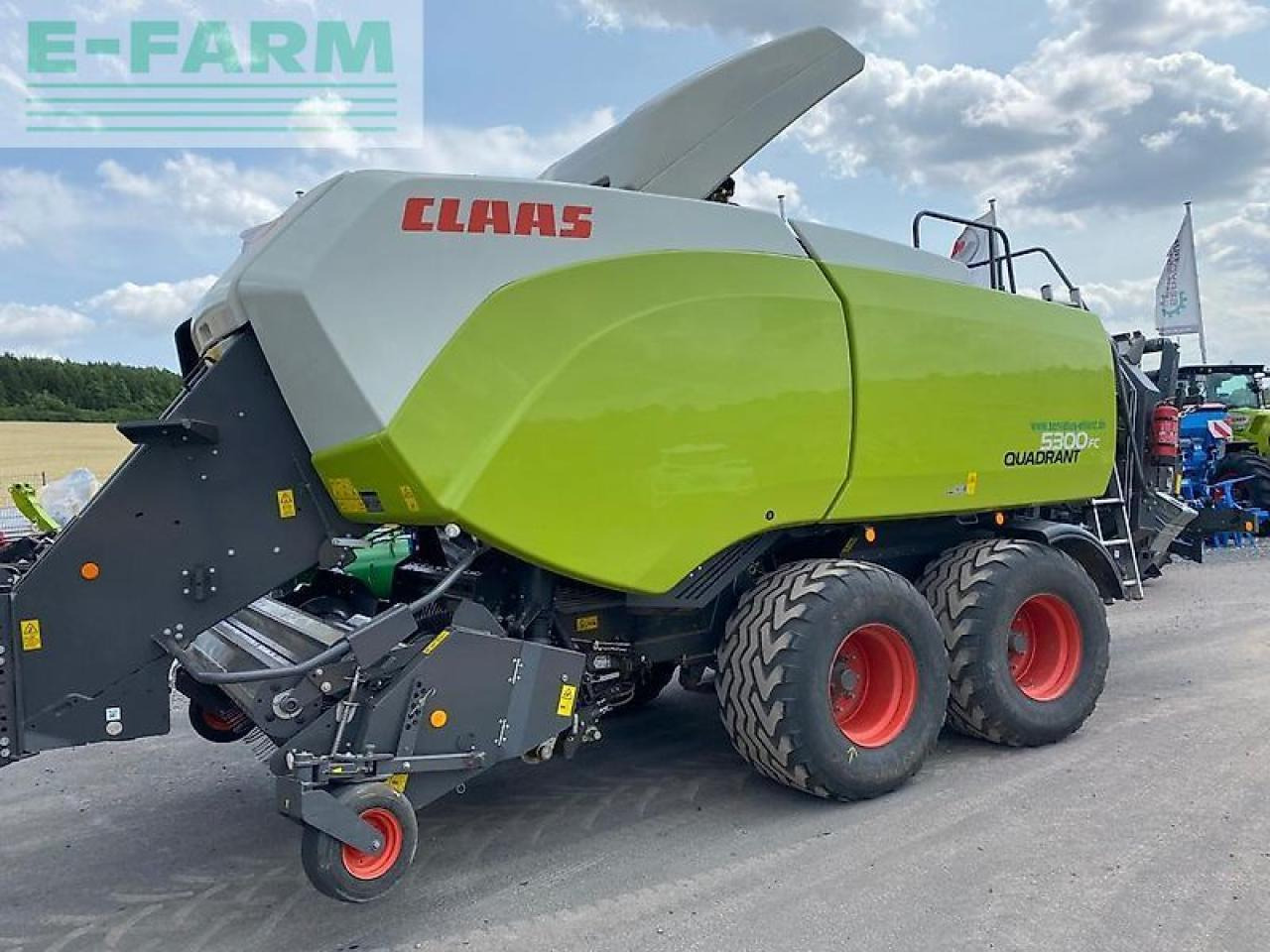CLAAS quadrant 5300 fc tandem sofort einsatzbereit - Presă baloţi dreptunghiulari: Foto 2 CLAAS quadrant 5300 fc tandem sofort einsatzbereit - Presă baloţi dreptunghiulari: Foto 2