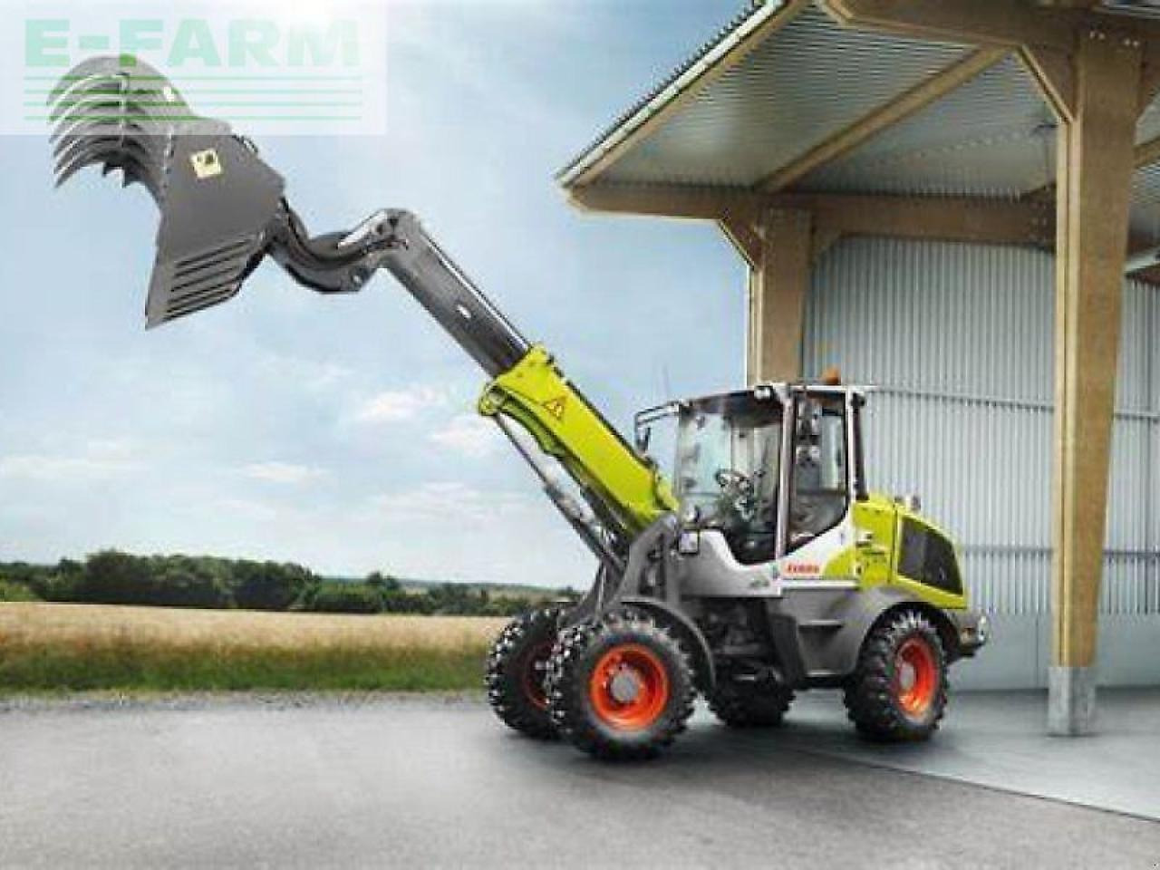 CLAAS radlader torion 738 t sinus - Mini excavator: Foto 1 CLAAS radlader torion 738 t sinus - Mini excavator: Foto 1