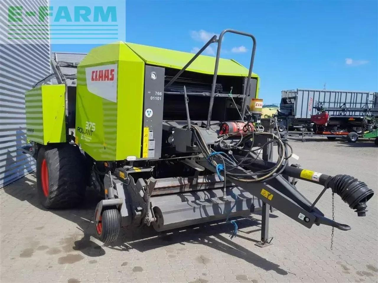 CLAAS rollant 375 - uniwrap - Presă baloţi dreptunghiulari: Foto 4 CLAAS rollant 375 - uniwrap - Presă baloţi dreptunghiulari: Foto 4