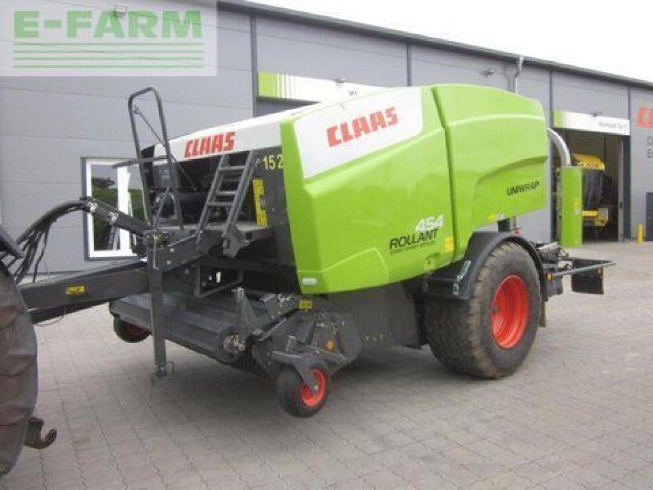 CLAAS rollant 454 rc pro uniwrap, pressen-wickler-komb - Presă baloţi dreptunghiulari: Foto 1 CLAAS rollant 454 rc pro uniwrap, pressen-wickler-komb - Presă baloţi dreptunghiulari: Foto 1