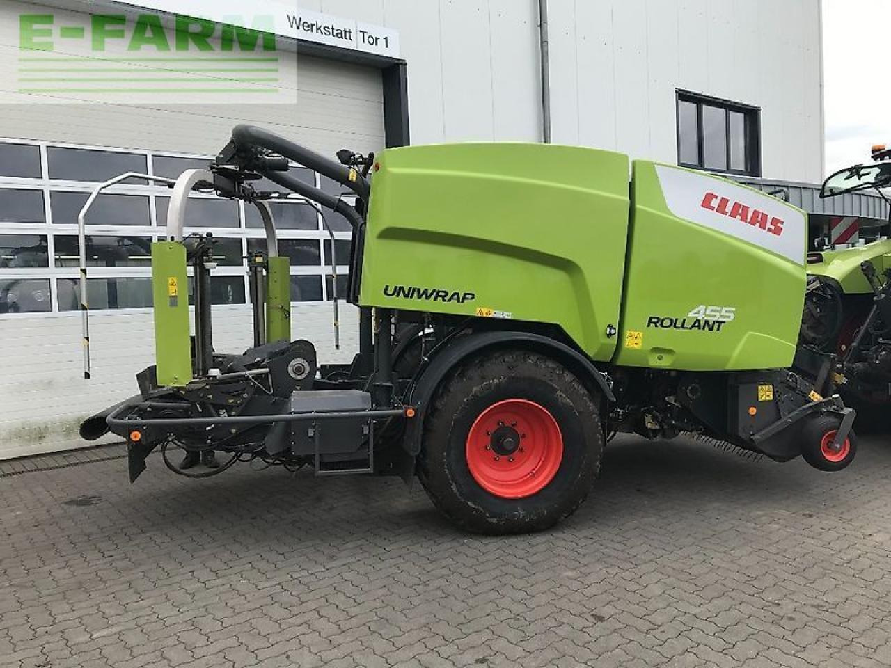 CLAAS rollant uniwrap 455 - Presă baloţi dreptunghiulari: Foto 1 CLAAS rollant uniwrap 455 - Presă baloţi dreptunghiulari: Foto 1