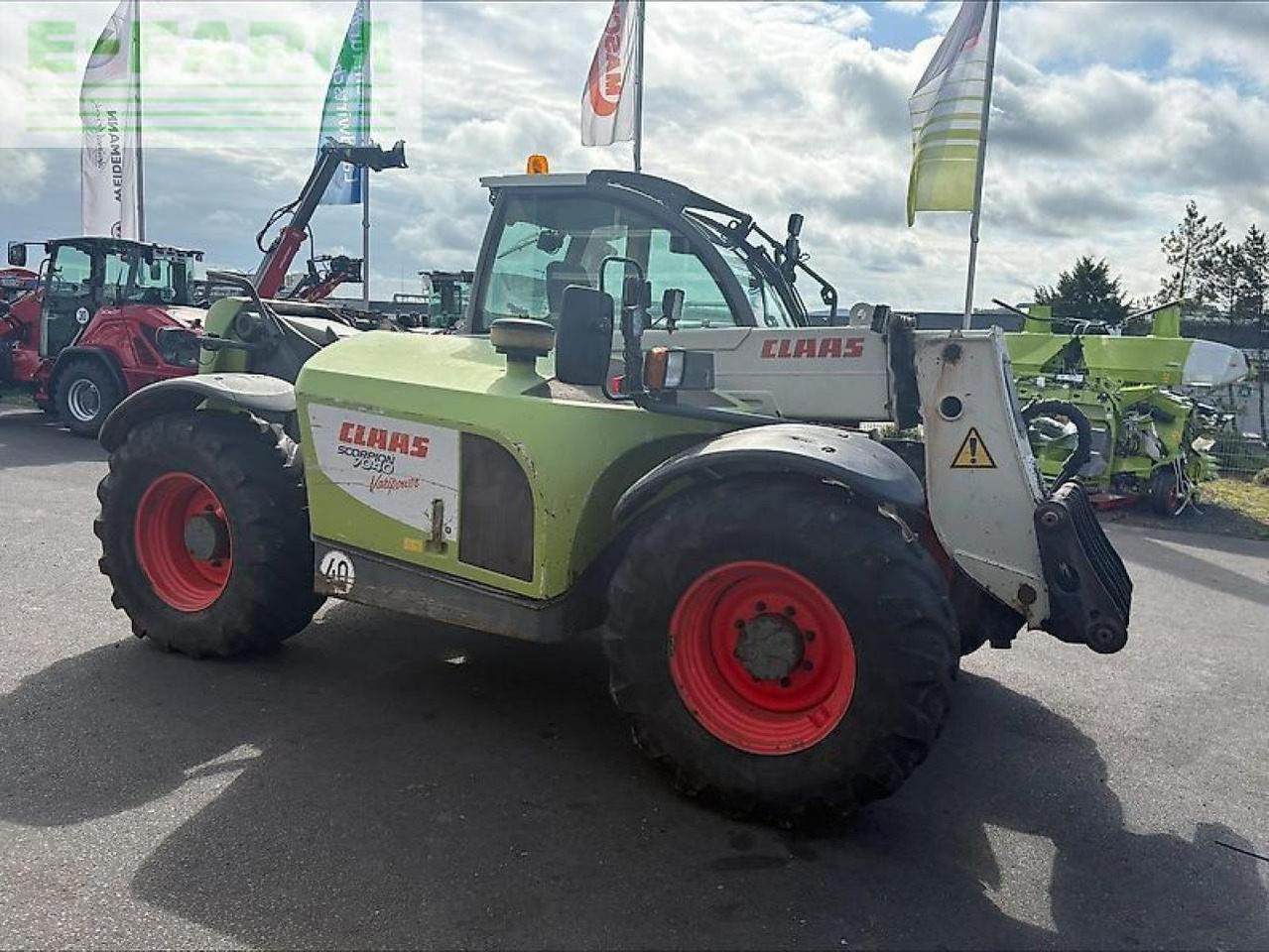 CLAAS scorpion 7040 - Stivuitor telescopic: Foto 4 CLAAS scorpion 7040 - Stivuitor telescopic: Foto 4