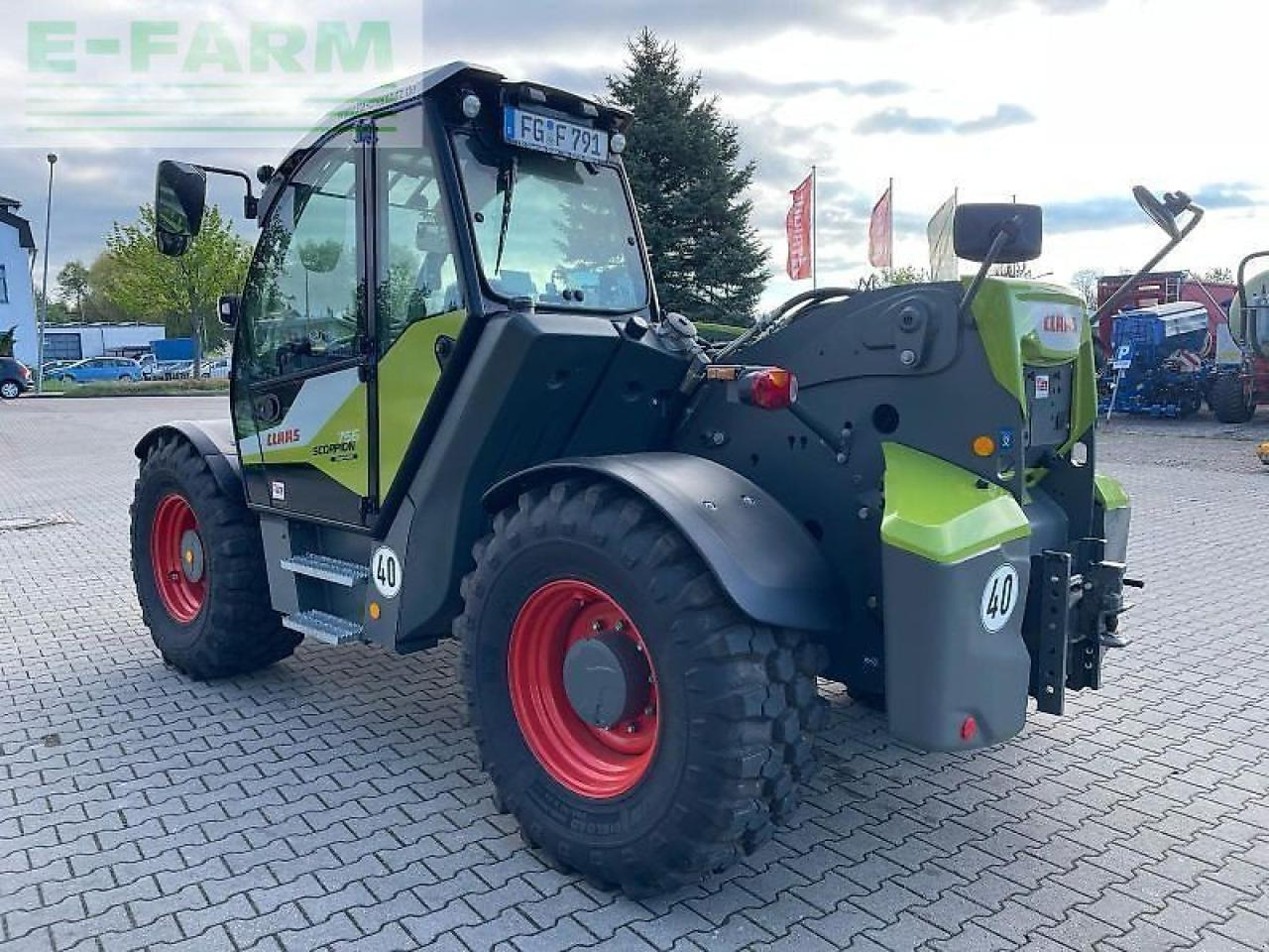 CLAAS scorpion 756 varipower plus - Stivuitor telescopic: Foto 4 CLAAS scorpion 756 varipower plus - Stivuitor telescopic: Foto 4