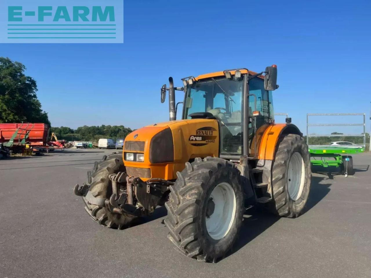 CLAAS tracteur agricole ares 656 rz claas RZ - Tractor agricol: Foto 1 CLAAS tracteur agricole ares 656 rz claas RZ - Tractor agricol: Foto 1