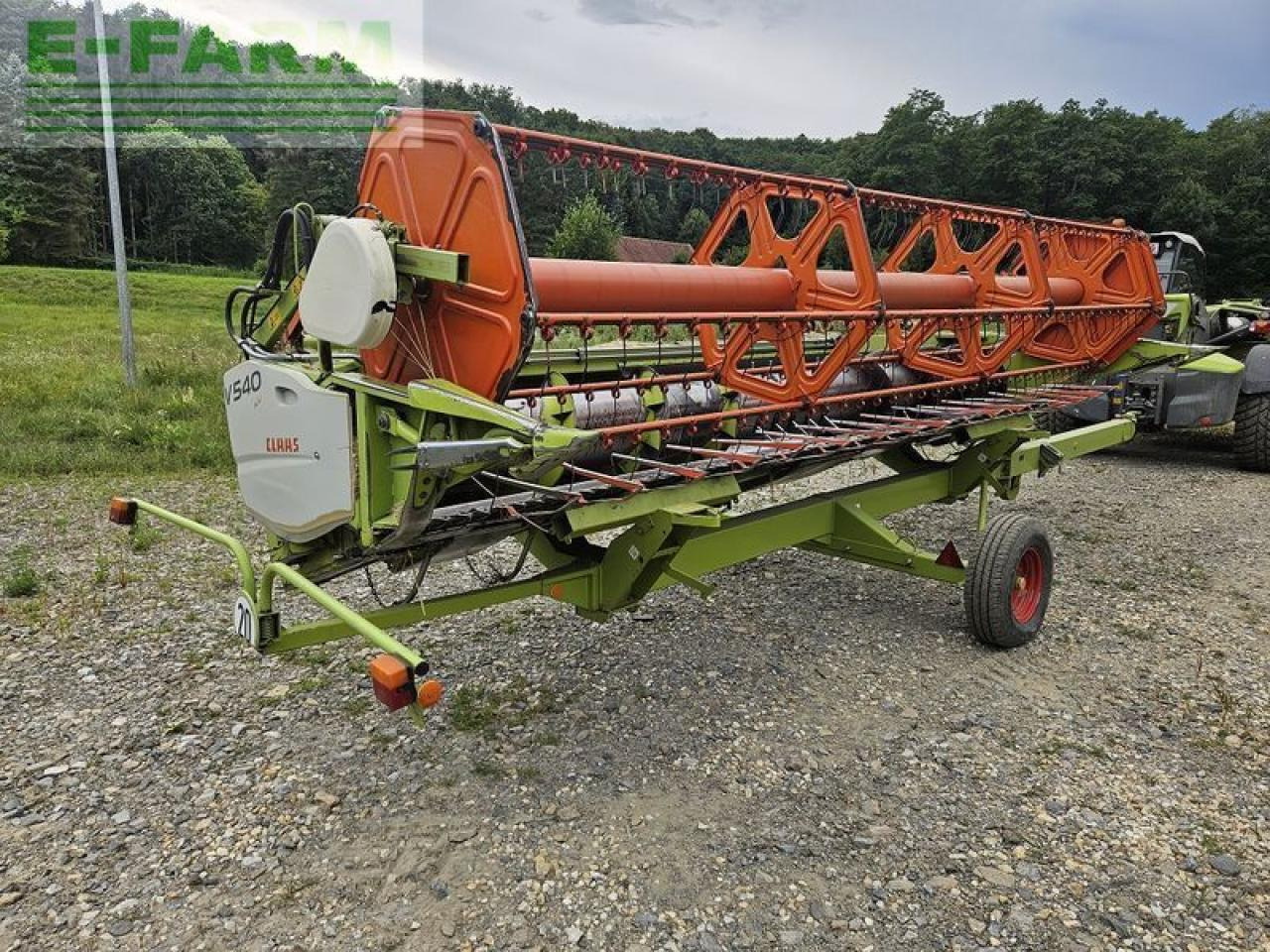 CLAAS v540 vario + transportwagen - Heder: Foto 5 CLAAS v540 vario + transportwagen - Heder: Foto 5