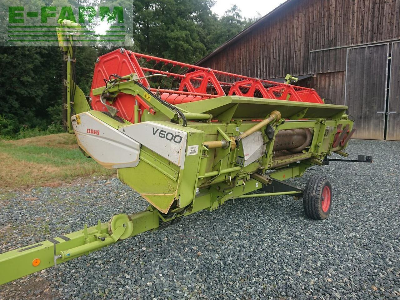CLAAS v600 vario + raps - Heder: Foto 1 CLAAS v600 vario + raps - Heder: Foto 1