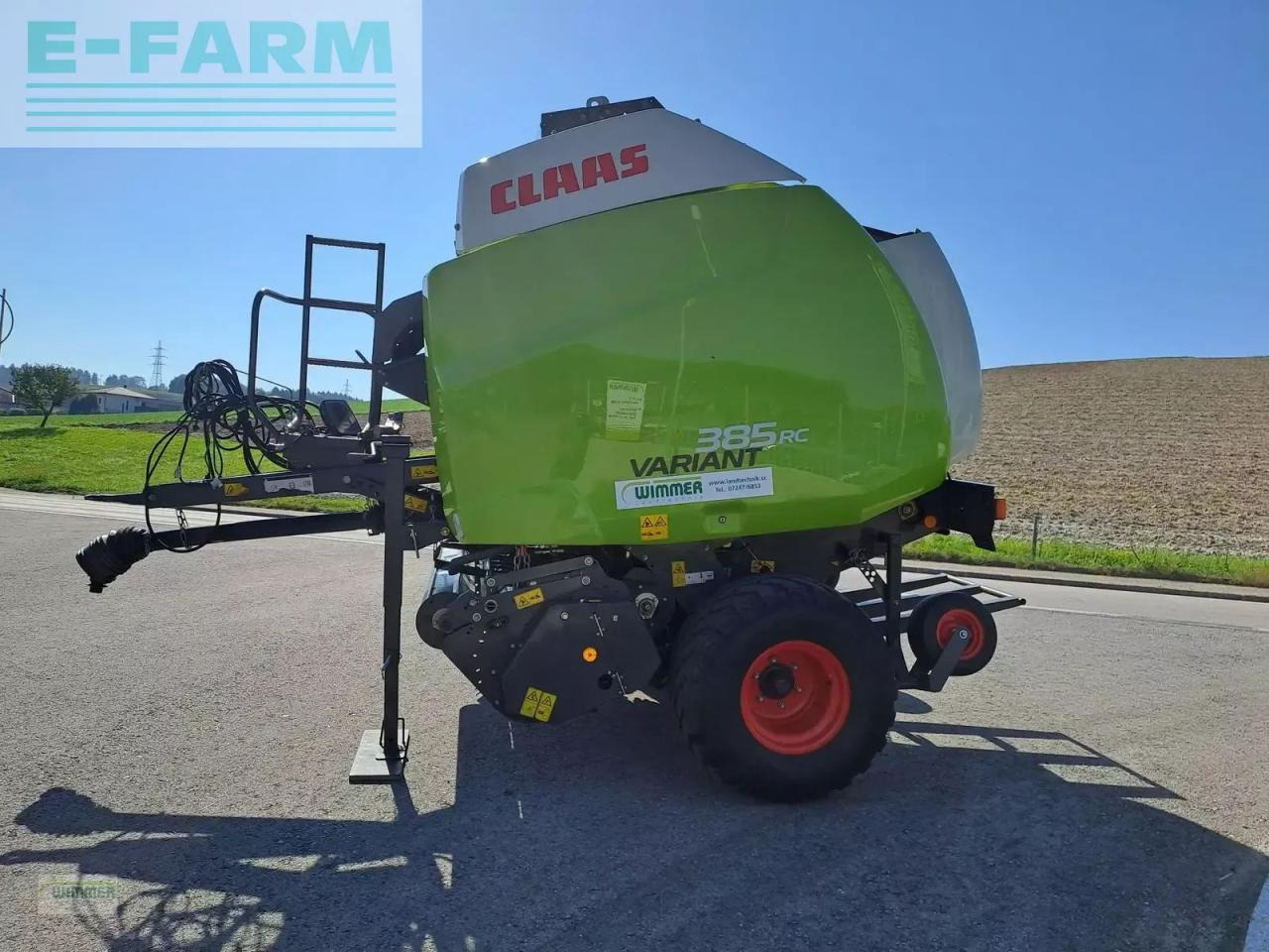 CLAAS variant 385 rc - rundballenpresse - Presă baloţi dreptunghiulari: Foto 4 CLAAS variant 385 rc - rundballenpresse - Presă baloţi dreptunghiulari: Foto 4