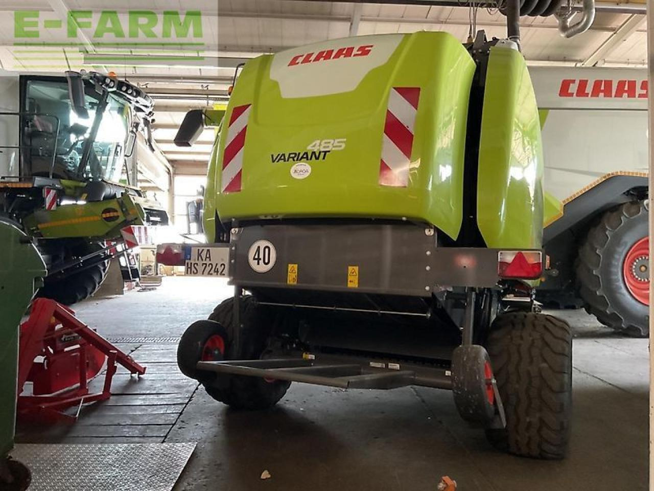 CLAAS variant 485 rc - Presă baloţi dreptunghiulari: Foto 4 CLAAS variant 485 rc - Presă baloţi dreptunghiulari: Foto 4
