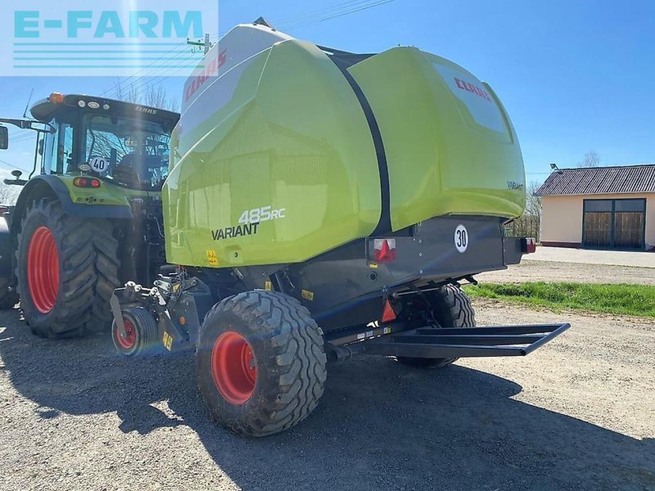 CLAAS variant 485rc - Presă baloţi dreptunghiulari: Foto 3 CLAAS variant 485rc - Presă baloţi dreptunghiulari: Foto 3