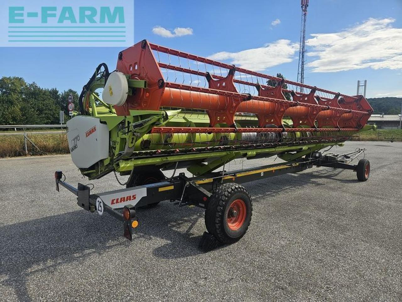 CLAAS vario 770 + rapstrenner + transportwagen - Heder: Foto 5 CLAAS vario 770 + rapstrenner + transportwagen - Heder: Foto 5