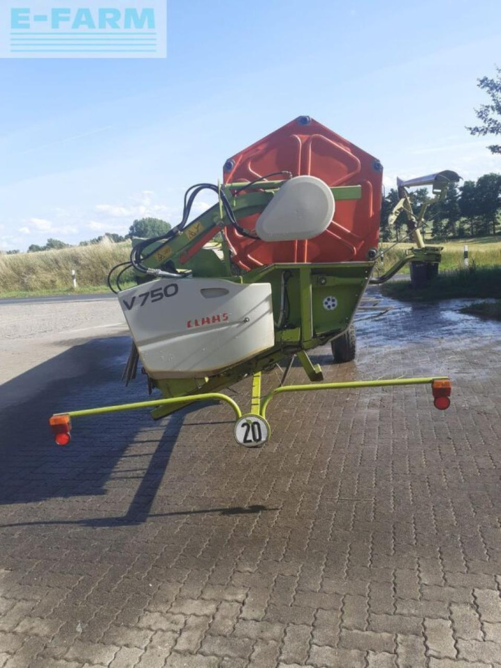 CLAAS vario-schneidwerk v 750 + transportwagen - Utilaje pentru maşină de recoltat furaj: Foto 2 CLAAS vario-schneidwerk v 750 + transportwagen - Utilaje pentru maşină de recoltat furaj: Foto 2