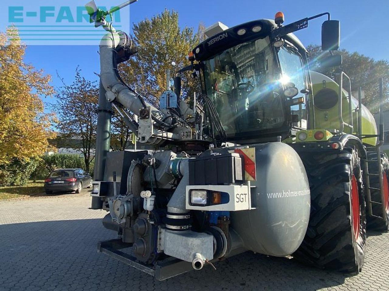 CLAAS xerion 3800 trac vc mit gülleaufbau sgt TRAC VC - Mașină de erbicidat autopropulsata: Foto 2 CLAAS xerion 3800 trac vc mit gülleaufbau sgt TRAC VC - Mașină de erbicidat autopropulsata: Foto 2