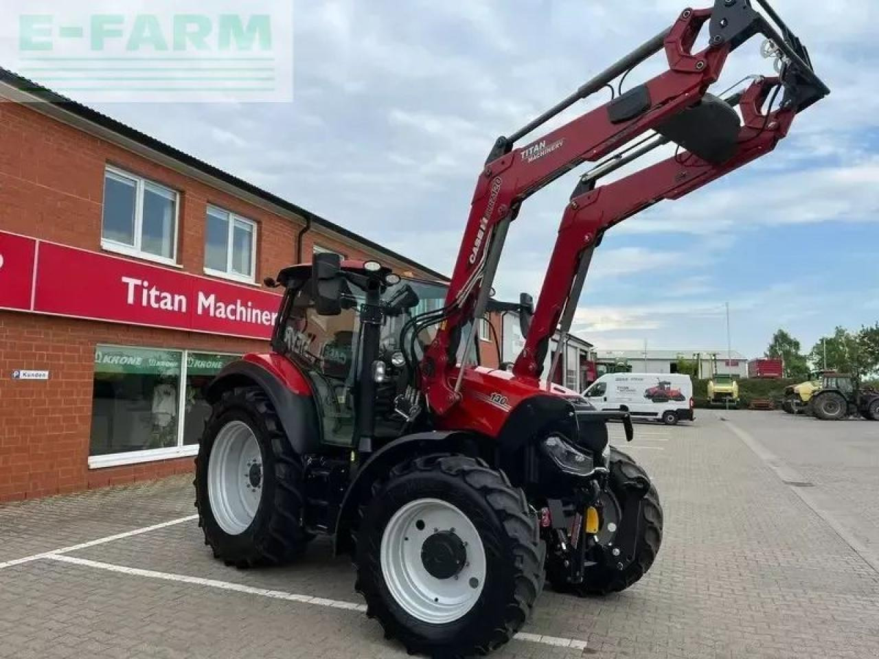 Case-IH vestrum 130 cvx CVX - Tractor agricol: Foto 1 Case-IH vestrum 130 cvx CVX - Tractor agricol: Foto 1