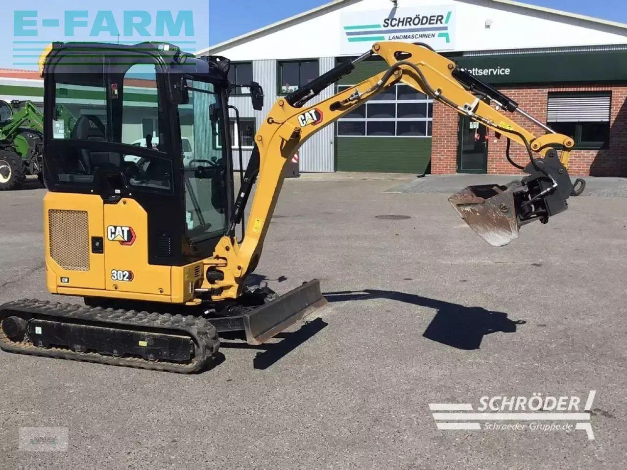 Caterpillar 302 cr / garantie / inkl. 2x löffel - Mini excavator: Foto 4 Caterpillar 302 cr / garantie / inkl. 2x löffel - Mini excavator: Foto 4
