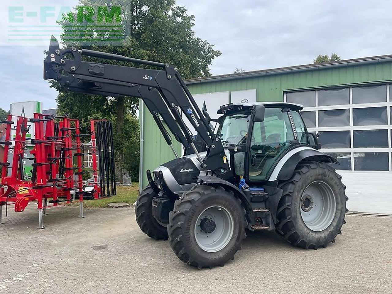 Deutz-Fahr lamborghini r 6.160.4 - Tractor agricol: Foto 1 Deutz-Fahr lamborghini r 6.160.4 - Tractor agricol: Foto 1