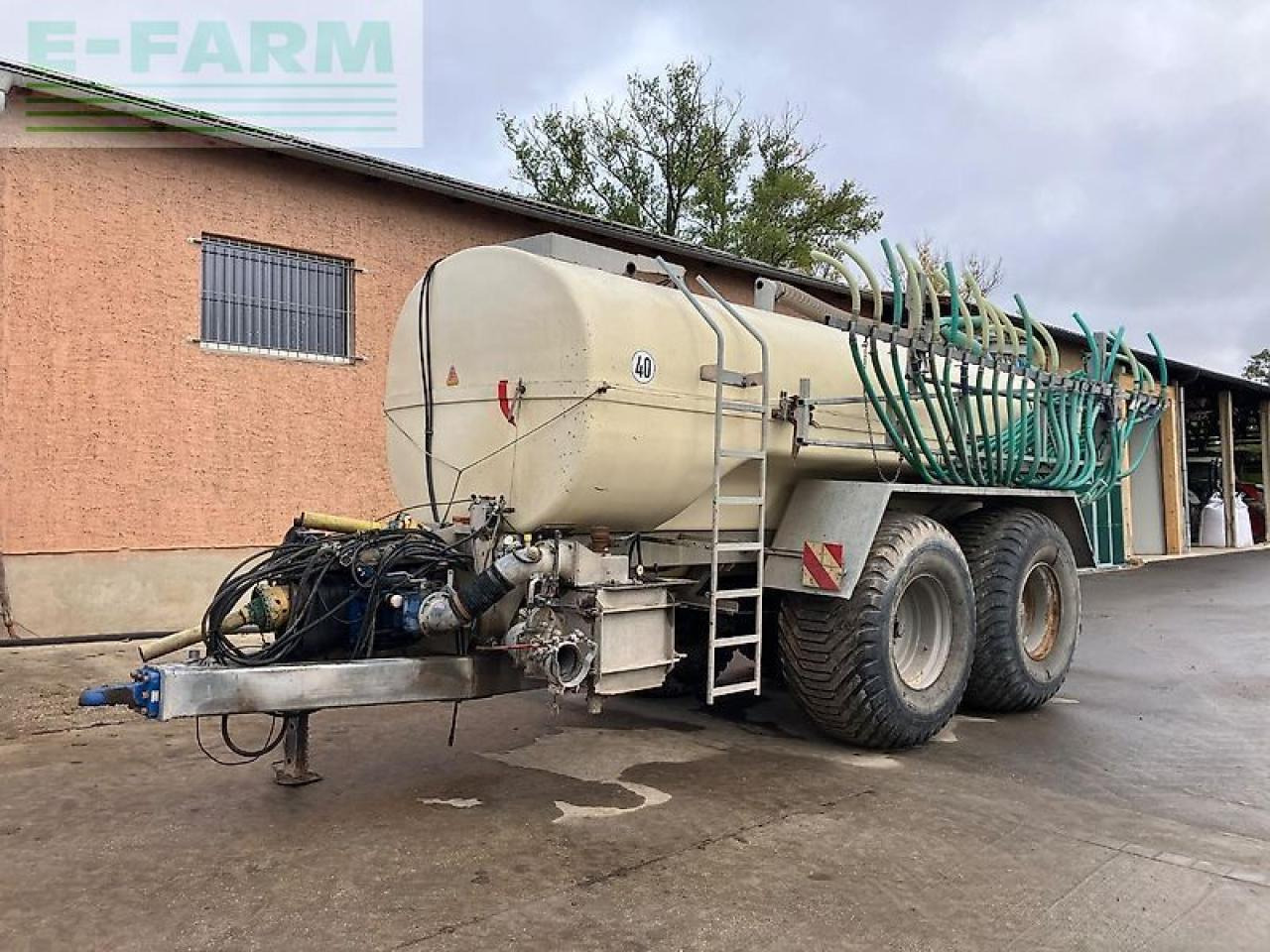 Eisele fw 240/160 mit vogelsang 12m schleppschlauch - Maşină de împrăştiat îngrăşăminte: Foto 4 Eisele fw 240/160 mit vogelsang 12m schleppschlauch - Maşină de împrăştiat îngrăşăminte: Foto 4