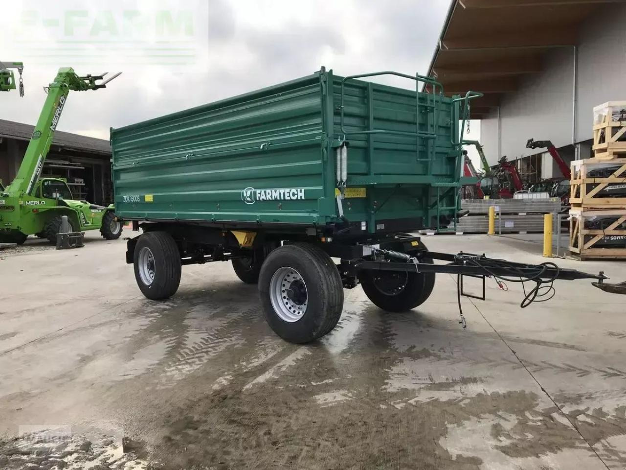 Farmtech zdk 1500 - Remorcă autobasculantă agricolă: Foto 1 Farmtech zdk 1500 - Remorcă autobasculantă agricolă: Foto 1