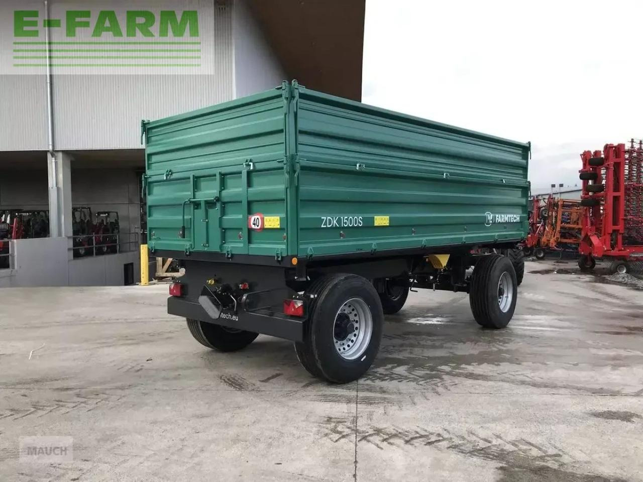Farmtech zdk 1500 - Remorcă autobasculantă agricolă: Foto 3 Farmtech zdk 1500 - Remorcă autobasculantă agricolă: Foto 3