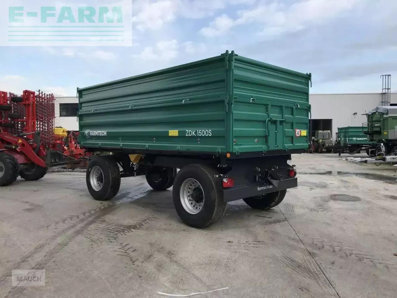 Farmtech zdk 1500 - Remorcă autobasculantă agricolă: Foto 5 Farmtech zdk 1500 - Remorcă autobasculantă agricolă: Foto 5