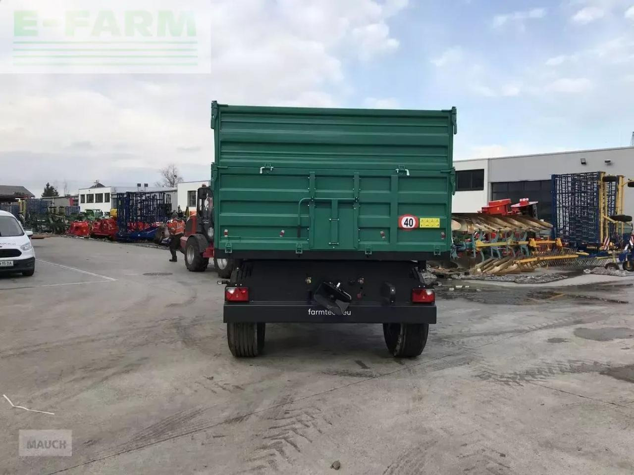 Farmtech zdk 1500 - Remorcă autobasculantă agricolă: Foto 4 Farmtech zdk 1500 - Remorcă autobasculantă agricolă: Foto 4