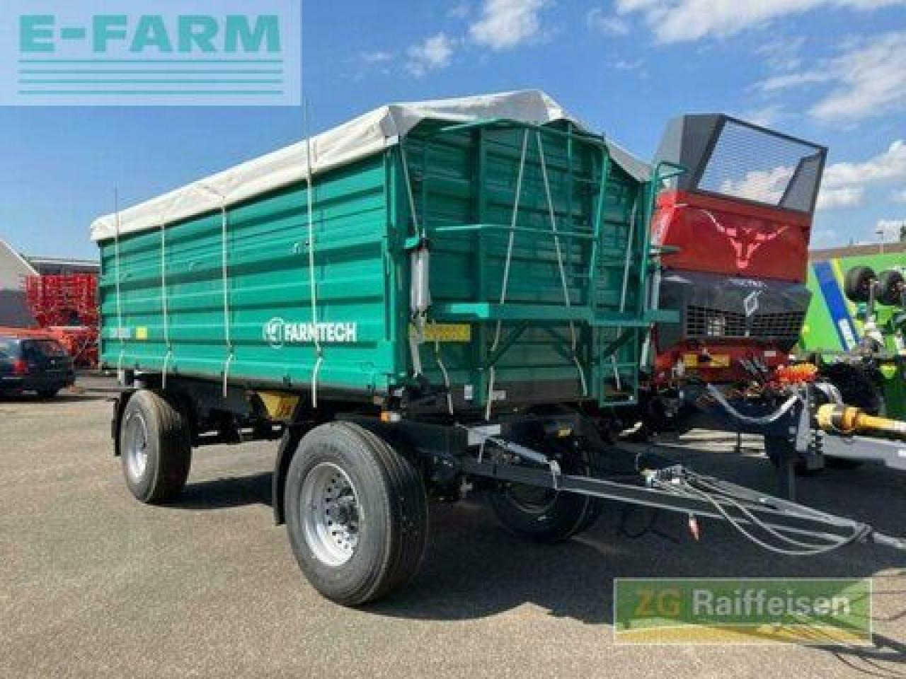 Farmtech zdk 1500 s - Remorcă agricolă: Foto 1 Farmtech zdk 1500 s - Remorcă agricolă: Foto 1
