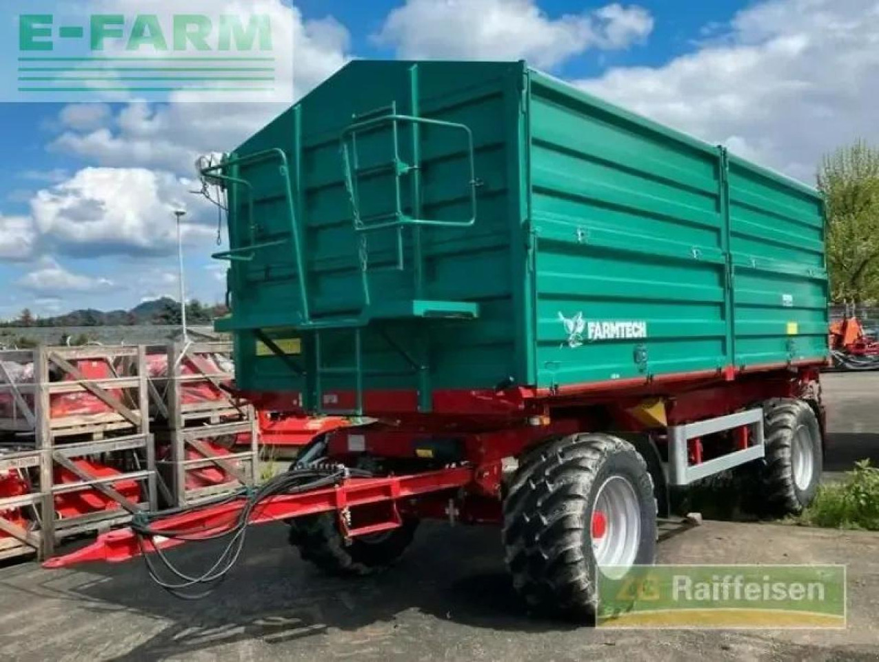 Farmtech zkd 1800/40 - Remorcă agricolă: Foto 3 Farmtech zkd 1800/40 - Remorcă agricolă: Foto 3