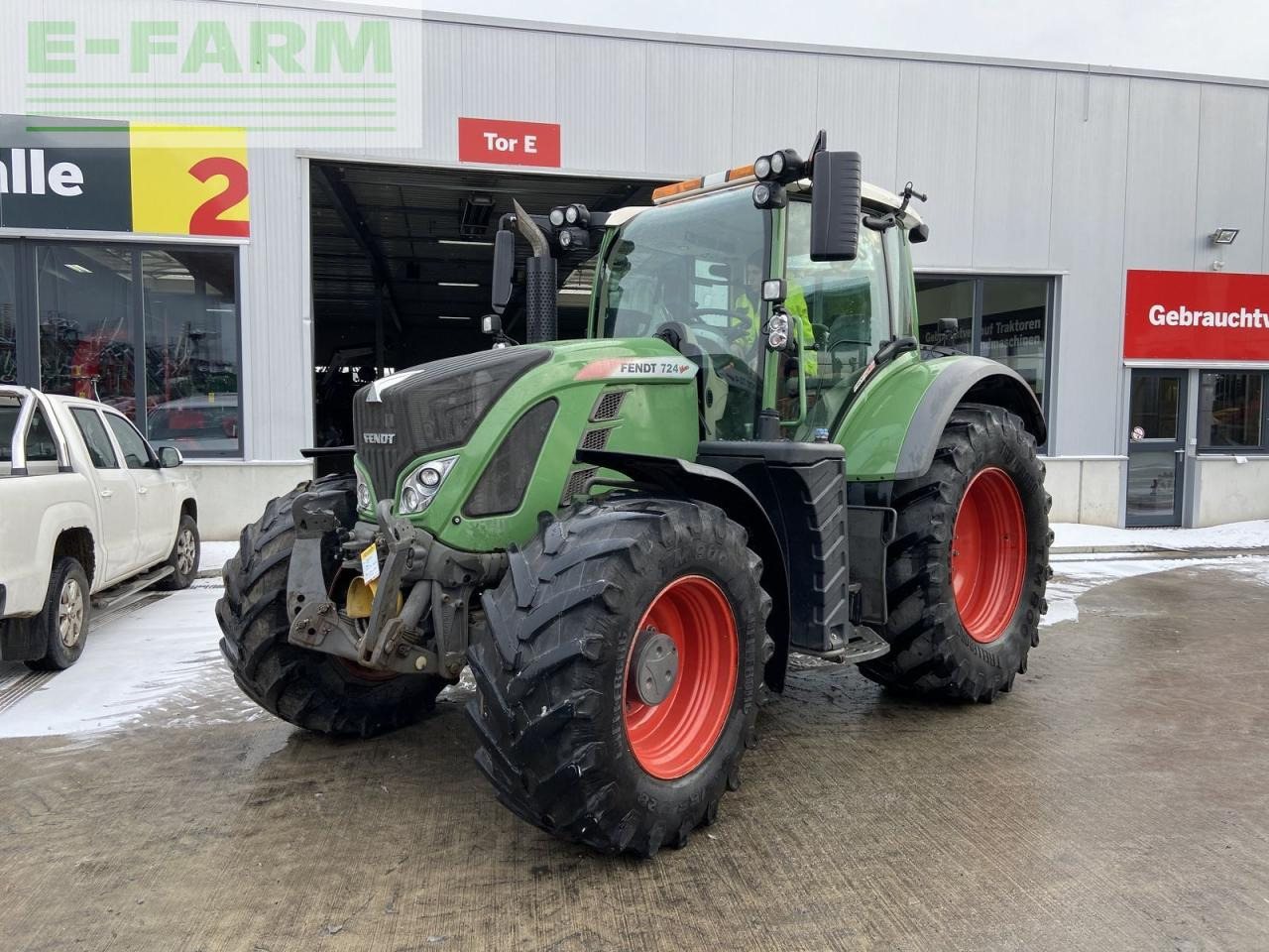 Fendt 718 vario profi+ ProfiPlus - Tractor agricol: Foto 1 Fendt 718 vario profi+ ProfiPlus - Tractor agricol: Foto 1