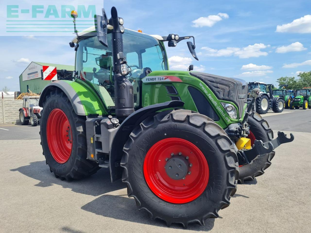 Fendt 724 vario - Tractor agricol: Foto 4 Fendt 724 vario - Tractor agricol: Foto 4