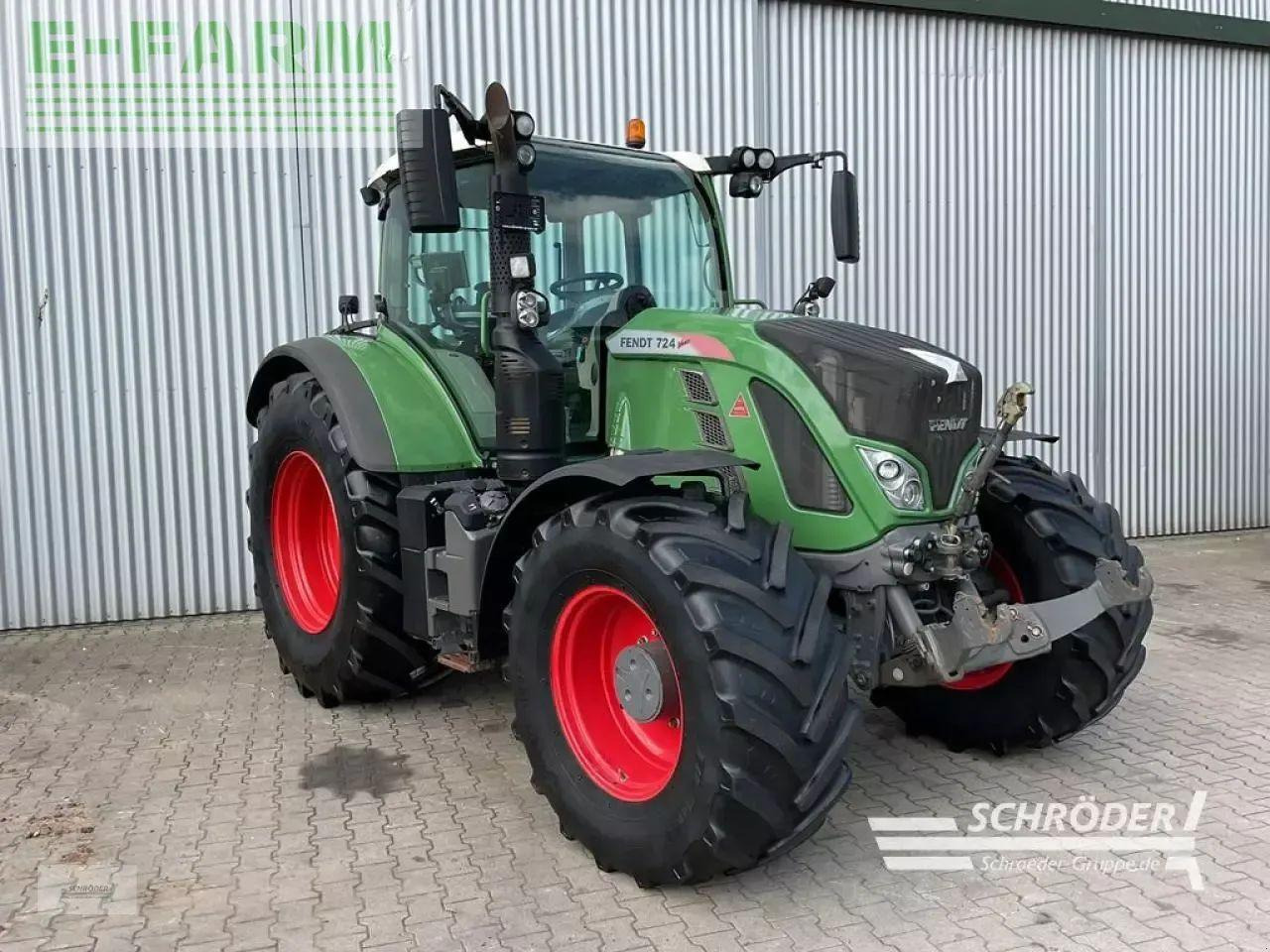 Fendt 724 vario s4 profi plus ProfiPlus - Tractor agricol: Foto 1 Fendt 724 vario s4 profi plus ProfiPlus - Tractor agricol: Foto 1