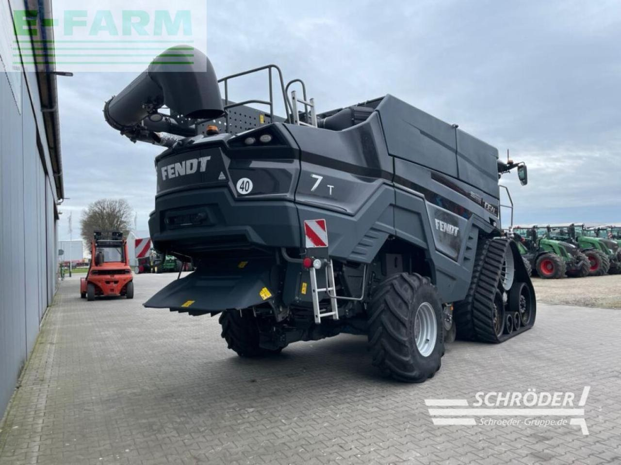 Fendt ideal 7 t - Combină de recoltat cereale: Foto 4 Fendt ideal 7 t - Combină de recoltat cereale: Foto 4