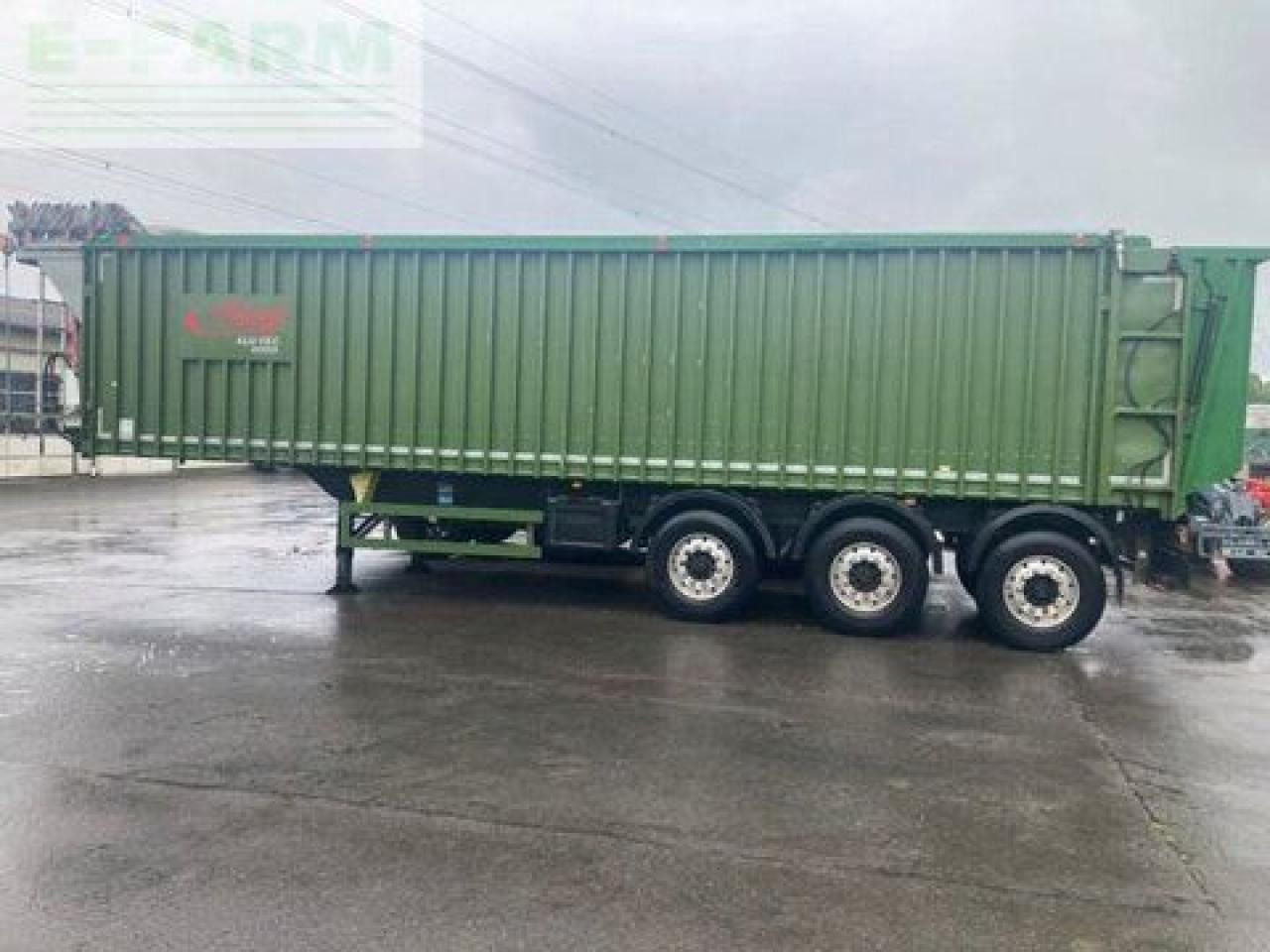 Fliegl abschiebesattelauflieger 3108 - Remorcă autobasculantă agricolă: Foto 1 Fliegl abschiebesattelauflieger 3108 - Remorcă autobasculantă agricolă: Foto 1