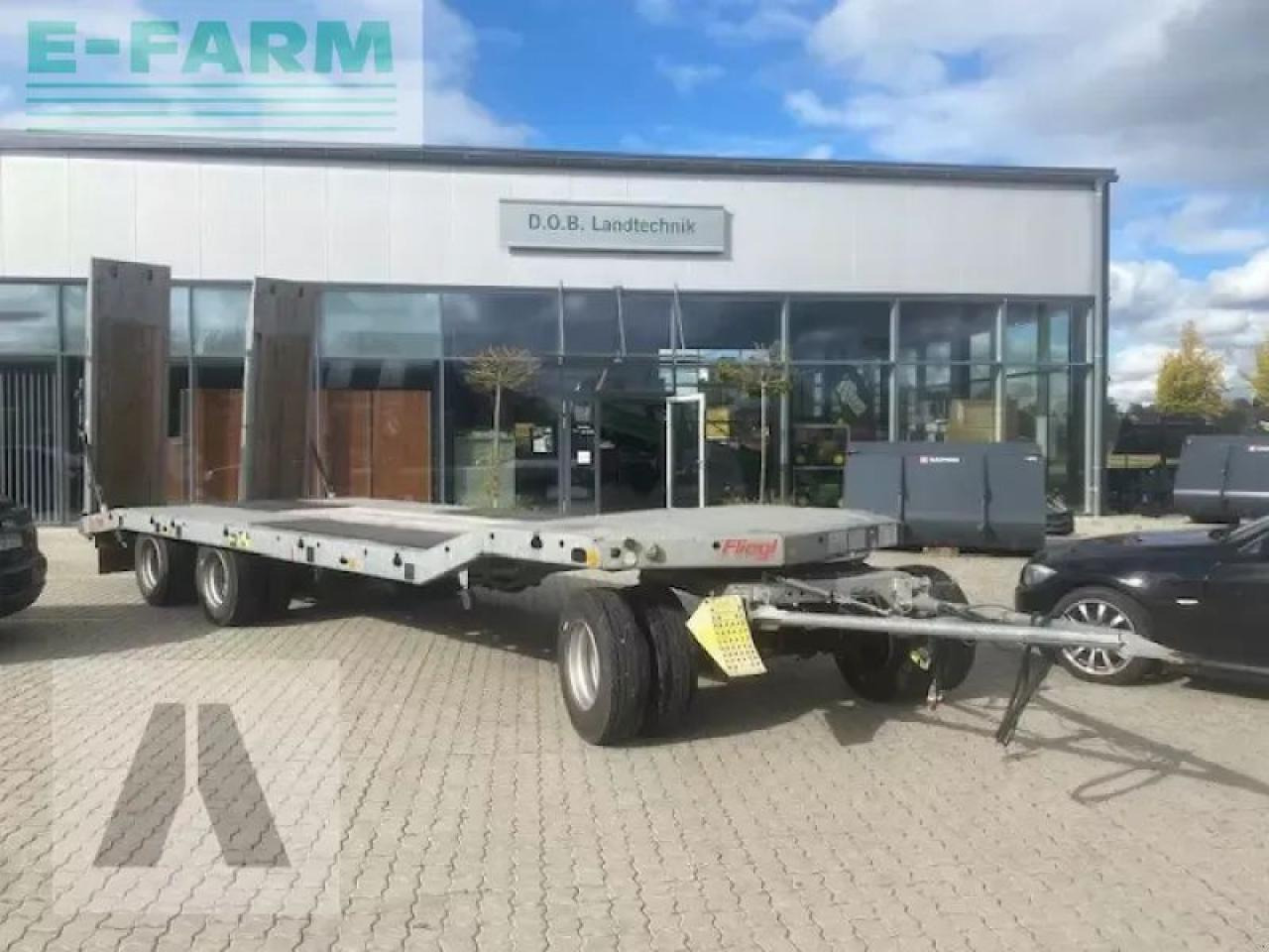Fliegl dtl-s 300 agrar - Remorcă transport auto: Foto 1 Fliegl dtl-s 300 agrar - Remorcă transport auto: Foto 1