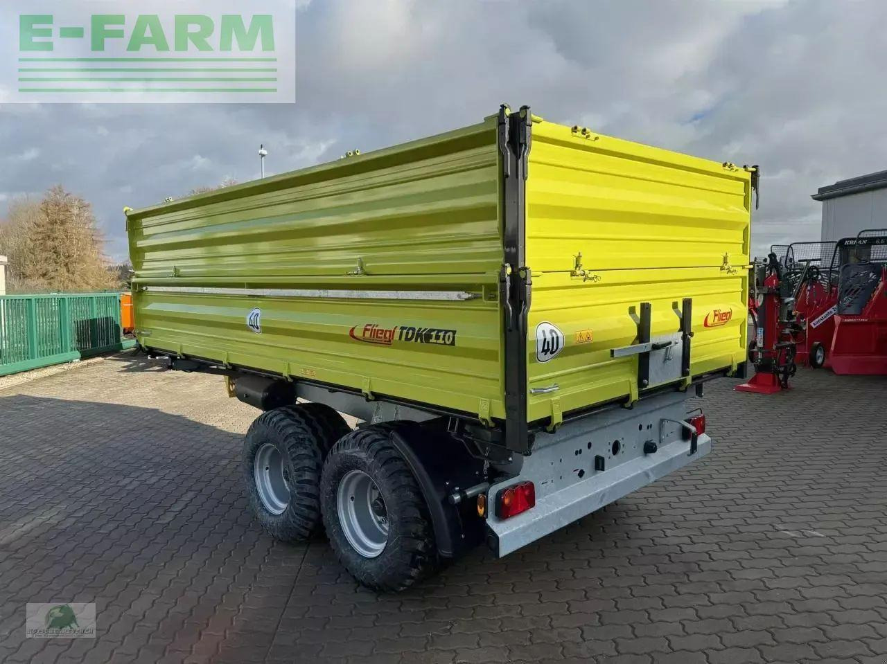 Fliegl tdk 110-88 - Remorcă autobasculantă agricolă: Foto 3 Fliegl tdk 110-88 - Remorcă autobasculantă agricolă: Foto 3