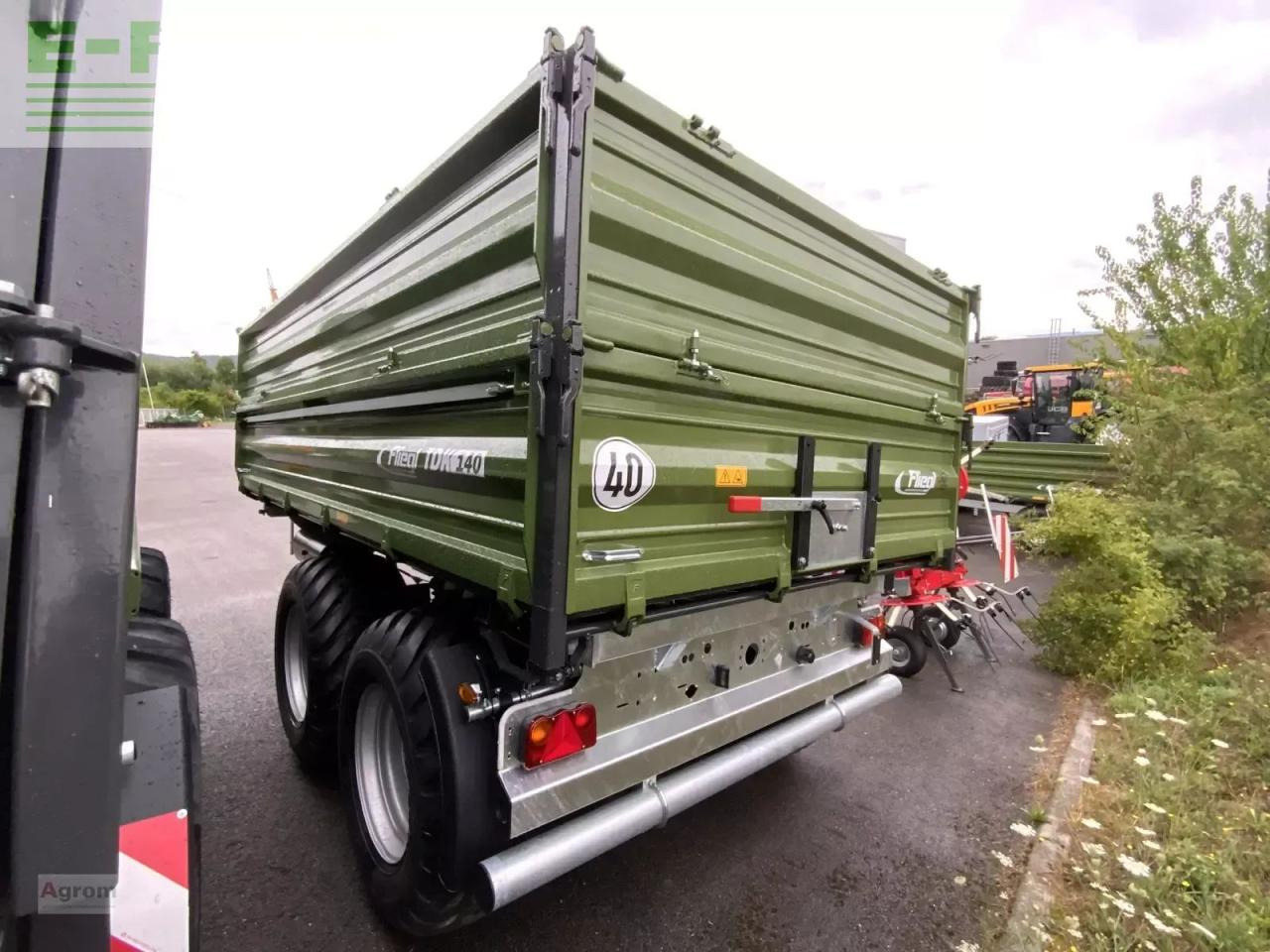 Fliegl tdk 140 - Remorcă autobasculantă agricolă: Foto 4 Fliegl tdk 140 - Remorcă autobasculantă agricolă: Foto 4